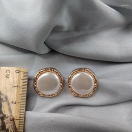 Stud Earrings 2024 Sale Special Offer Aros Earing The With Qingdao Jewellery Earring Gas Joker Fashion Network Has Irregular Pearl D44