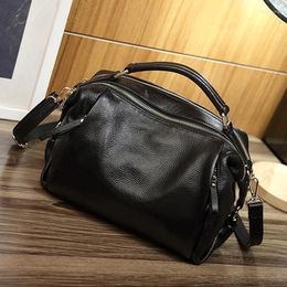 Evening Bags Luxury Women Casual Tote Handbags High Quality Leather Ladies Boston Shoulder Fashion Female Top Handle Messenger