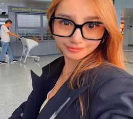 sunglasses for woman Factory Whole High Quality letter myopia net red plain Colour large frame anti blue light ch5408 oversize 6125904
