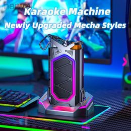 Portable Speakers Karaoke Machine Portable Bluetooth speaker DSP Anti-interference Chip System Bluetooth 5.5 PA Speaker HIFI Stereo Surround IPX5 24318