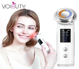 Electric LED Pon Therapy Heating Face Neck Massager Facial Skin Rejuvenation Device Lifting Antiwrinkles Massager Skin Beauty 8230498