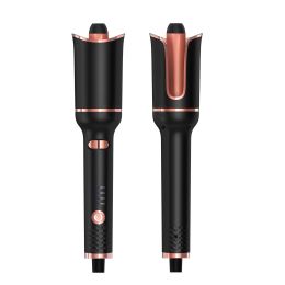 Irons Fully Automatic Curling Iron Electric Rotating Large Roll Net Red Perm Negative Ion Lazy Person Does Not Hurt Hair Rose