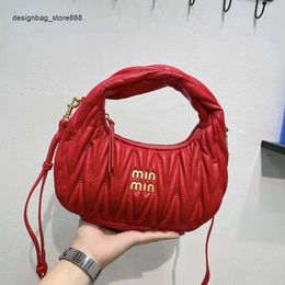 Cheap Wholesale Limited Clearance 50% Discount Handbag Small Bag Pleated Armpit New One Shoulder Cross Portable Dumpling French Lady