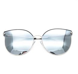 Belight Optical 2020 New Arrival Cat Eye Type Polarised Silver Mirror Sunglasses Women Retro Sunglasses with Case Oculos7902754