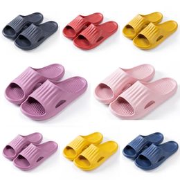 style13 Slippers leather British black white brown green yellow red Slides fashion outdoor comfortable breathable sports shoes Sandals