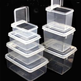 Storage Bottles 8 Sizes Food Flip Cover Design Camping Tableware Prep Lunch Boxes Picnic Snack Bento Box Meal Container