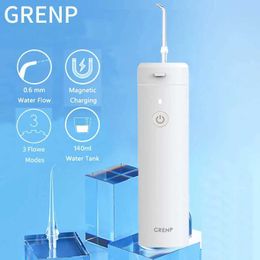 Oral Irrigators Oral Rinser USB Charging Sink Portable Rinser for Teeth Nozzles Water Tank Waterproof Teeth Cleaners J240318