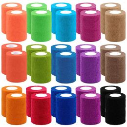 Knee Pads 3 Inch 5 Yards Self Adherent Cohesive Bandages For Stretch Athletic Ankle Sprains Swelling Sports Animals 20 Pcs