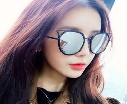 Pretty Cut Cat Sexy Sun Glasses Orange Pink Black White Colour Sunglasses for Girls 1700387