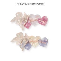 Tools Flower Knows Strawberry Rococo Series Hair Clip 2 Colours 10g