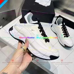 2024 Designer Running Shoes Chanelshoes Brand Channel Sneakers Womens Luxury Lace-Up Casual Shoes Classic Trainer Sdfsf Fabric Suede Effect City Gsfs 417