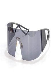 fashion design sunglasses SCOPIC shield lens rimless frame full of futuristic trendy style uv400 protective goggle top quality7532887