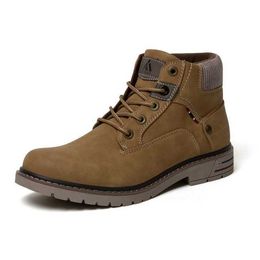 HBP Non-Brand High Quality Waterproof High Top Winter Outdoor Casual Warm Footwear Hiking Men Shoes