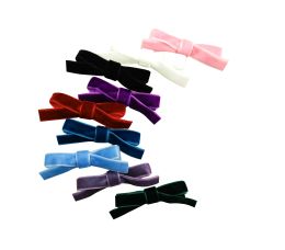 2" velvet slip hairpin,girls hair clip 100pcs LL