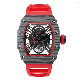 Wristwatches Big Dial Sport Watch Men Chronograph Quartz Military Mens Watches Top Brand Unique Design Reloj Relogio Montre Homme 5168