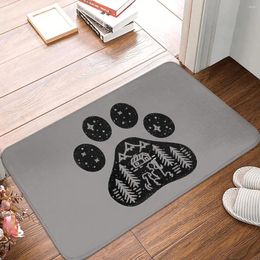 Carpets Camping Gift For Puppies Lover Line Dog Doge Non-slip Rug Doormat Bath Mat Balcony Carpet Entrance Door Decor