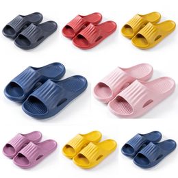 style11 Slippers leather British black white brown green yellow red Slides fashion outdoor comfortable breathable sports shoes Sandals