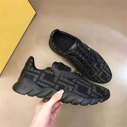 Casual Shoes Flow Men Sneakers Mesh surface Leather Walking Breathable Brand Trainers Comfort Lifestyles Footwear 38-45
