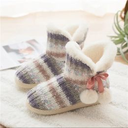 Boots Comemore Women House Cloud Slippers Winter Warm Plush Warm Female Casual Soft Nonslip Indoor Flat Cosy Home Shoes Boots Woman