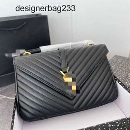 Chain Hands Fashion outlet Brand yslsbag Handbag Paris Designer Tassel Shoulder Bag Siant Lourent Manhattan Niki Women's Trendy Leather Retro Versatile Lady 6U2H