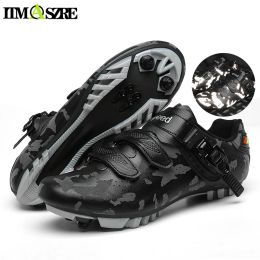 Boots Cycling Shoes Sneaker Flat Mtb Men's Route Road Cycling Footwear Male Mountain Bike Spd Cleat Shoes Racing Women's Free Shipping