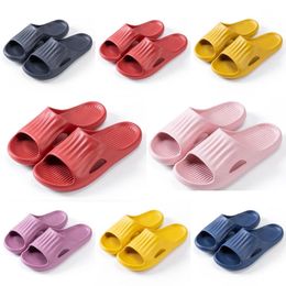 style12 Slippers leather British black white brown green yellow red Slides fashion outdoor comfortable breathable sports shoes Sandals