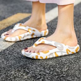 Flops Thong Flip Flops Print Beach Sandals Outdoor Slippers Slides Summer Shoes For Couple Eva Light Comfy Shoes Women Men Casual Shoe