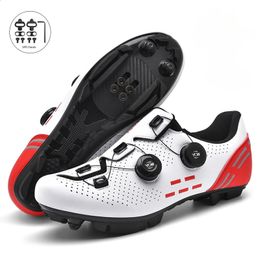 Men Cycling Sneakers Male Road Cycling Shoes Nonslip Women Mountain Bike Shoes Racing SPD Outdoor Unisex Zapatillas Ciclismo Mtb 240312