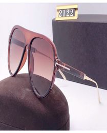 2020 New Leisure Personality Sunglasses For Man Woman Eyewear tom Designer Sunglasses UV400 ford Fashion Outdoor Sunglasses 2122 W9820915