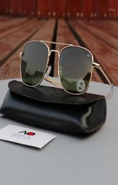 Sunglasses Sunglasses AO Pilot Men Vintage Retro Aviation Sun Glasses American Optical Eyewear Original Box Case Gafas De Sol Homb8588022