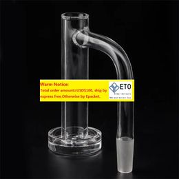 Control Tower Full Weld Beveled Edge Smoking Quartz Banger For Glass Water Bongs Pipes Rigs 22 LL