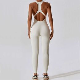 Lu Align Sports Jumpsuit Fiess Overalls Gym Clothing Set Yoga Wear Pilates Workout Clothes Women Outfit Push-up Activewear