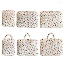 Storage Bags Lovely Laptop Briefcases Convenient Sleeve Notebook Computer Carrying Case With Bear Print Electronic Device