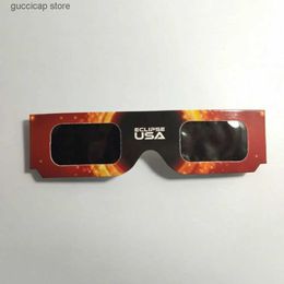 Sunglasses UV Protective Eclipse Glasses 10/30/50 Pcs Solar Eclipse Glasses Safety Viewing Block Y240321