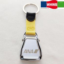 Bag Omanair Airline Shiny Finish Airplane Seat Belt Buckle Keychain Flight Lover Oman Air Airways Key Chain Gift Ring