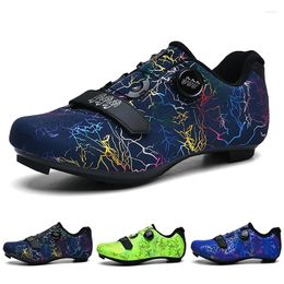 Cycling Shoes Men SPD Speed Bicycle Sports Self-Locking Road Bottom Scooter Lightweight MTB Mountain Off-Road