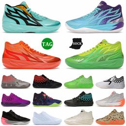 Lamelo-Ballschuhe MB.01 0,2 Supernova-Basketballschuh Rick Morty Adventures Be You Honeycomb Queen City Fade Nickelodeon Slime Digital Camo-Turnschuhe Lamelo-Trainer