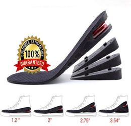 3Layer Air up Height Increase Adjustable Elevator heel shoe lift Cushion Inserts for Men Women Insoles 3 to 9 cm6383205