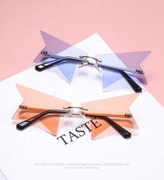 DOISYER Customizable Brand Nam New European and American Half Five Star Trend Shape Glass Street Wear Framels Sunglass3524894