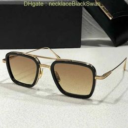 Sunglasses Top Original A DITA MACH SIX DTS121 for womens and mens high quality classic retro sunglasses brand eyeglass Fash With original box 6N2H