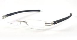 Women and Men Optical Frames Rimless Eye Glasses Frame Oculos De Grau Spectacle Frame 3356 Glasses with box3461992