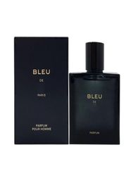 Luxury Brand 100ml Bleu De Perfume pour homme spray good smell long time Lasting Blue Man Cologne Spray fast ship4187992