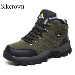 Shoes Warm Winter Boots for Men Woman Ankle Boots Non Slip Hiking Boot Waterproof ProMountain Outdoor Walking Training Trekking Shoe