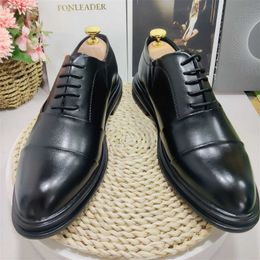 HBP Non-Brand Lace Up Fashion Design Italian Handmade Formal Men Dress Shoes Oxfords