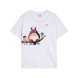 designer t shirt men T Shirts mens chinchilla print graphic tee cotton round neck tees short sleeve tops summer womens mens sweatshirt two Colour