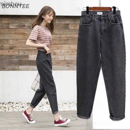Damenjeans Jeans Damen Frühling Sommer Trendy Koreanischer Stil Einfach Allgleiches Kaii Harajuku Streetwear Hochwertige Ulzzang DamenhoseC24318