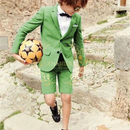 Men's Suits Children Birthday Pograph Suit Flower Boys Piano Party Dress Handsome Gentleman Kids Ceremony Performance Costume