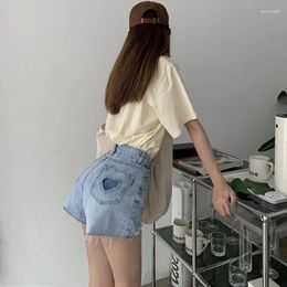 Women's Shorts Kawaii Short Pants For Woman To Wear Ripped Cute High Waist In Normal Trend 2024 XL Korean Style Aesthetic