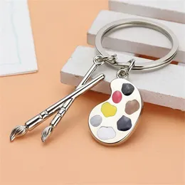 Keychains Metal Durable Small Pendant Decoration Creative Beautiful Wear Resistance Stereo Beauty And Health Keychain Fashion Portable