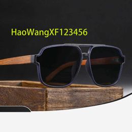 Eco Bamboo Manufacturer Competitive Price Sunglasses With Bamboo Temples Polarised Sunglasses For Men Lightweight Tr90